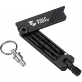 Wolf Tooth Multi Tool 6-Bit Multitool mit 11 Funktionen schwarz