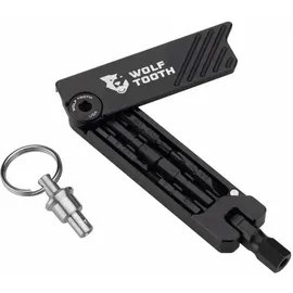 Wolf Tooth Multi Tool 6-Bit Multitool mit 11 Funktionen schwarz