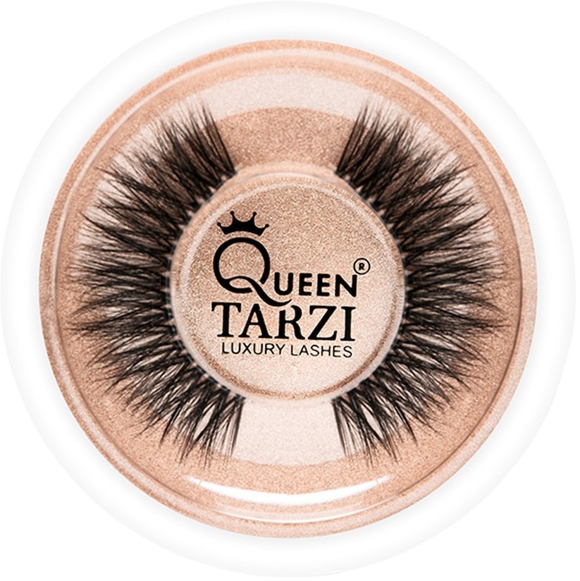 Queen Tarzi Nila 3D Vegan Luxury Künstliche Wimpern 2 ct 1 Paar 