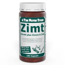 The Nutri Store Zimt Extrakt 10:1 plus Chrom Zink Kapseln 180 St.