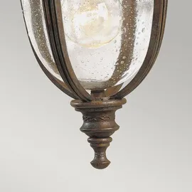 Elstead Lighting Außenwandleuchte Aluminium, Glas, Metall, Stahl H:32,0 cm E27 IP44 bronze