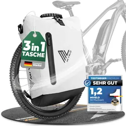 3in1 Fahrradtasche & Rucksack wasserdicht 20L "PRIMUS" - Vollreflektierend - 3 in 1 Fahrradtaschen,Bestseller,oft gekauft,rabatt