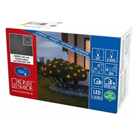 Konstsmide Lichternetz LED 1,5 m Warmweiß