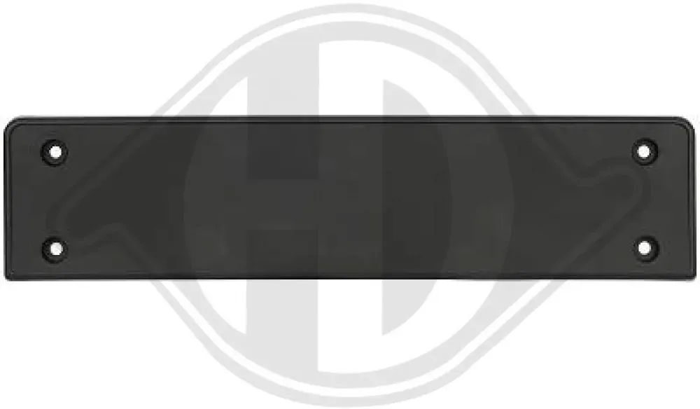 DIEDERICHS Kennzeichenhalter 2247264 vorne für VW