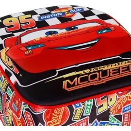 Disney Cars 3 Racer-Elite 3D Rucksack, Rot, 25 x 30 cm, Kapazität 7 L