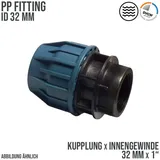 Jason Klemmkupplung 32 mm x 1 Zoll frostsicher