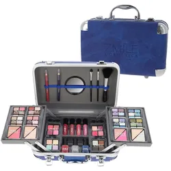 ZMILE COSMETICS Kosmetik-Koffer Traveller blue 87 Teile Sets & Paletten