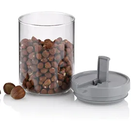 Kela Arik Vorratsdose grau 10,5 cm Ø 19 cm 1,2 l