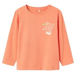 name it Langarmshirt Nmmnova Fusion Coral, 110