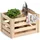 Zeller Aufbewahrungsbox Leisten 40 x 30 cm 30-tlg. beige