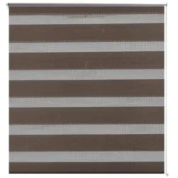 vidaXL Doppelrollo 100 x 175 cm brau