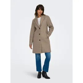 Jdy Damen Jdyecho Coat Otw Noos Langmantel, Nature/Detail:MELANGE, S (36)
