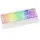 endorfy Omnis Pudding Onyx - Kabelgebunden - USB - Mechanischer Switch - QWERTY - RGB-LED - Weiß - Weiß