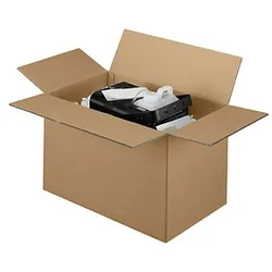 20 Nestler Wellpapp-Faltkartons 2-wellig braun 61,3 x 36,3 x 37,8 cm Außenmaß