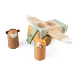 Sebra - Flugzeug aus Holz, Wildlife