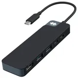 Hyper HyperDrive Flex 5 Dockingstation USB-C Hub schwarz