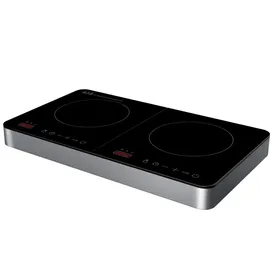 DESKI Doppel-Induktionskochplatte 3500 Watt Touch-Display