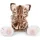 NICI Kuscheltier Katze Bengal mit Fisch 30 cm Braun