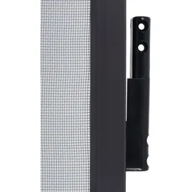 Estexo Fliegengitter Insektenschutz Tür 236 x 240 cm Braun/Grau/Schwarz
