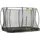 EXIT TOYS Silhouette Bodentrampolin 244 x 366 cm inkl. Sicherheitsnetz schwarz