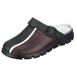 Abeba Dynamic Clog Herren Schwarz/Braun 43