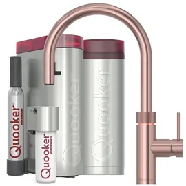 Quooker Flex Round Set Küchenarmatur Kupfer Rosé