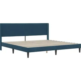 vidaXL Moderner Bettrahmen 200 x 200 cm Blau