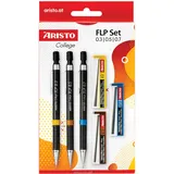 ARISTO College Feinminenstift FLP 3+3 Set, Stift 0.3/0.5/0.7+Minen 0.3/0.5/0.7