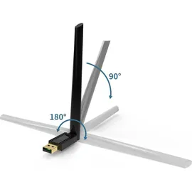 Conceptronic Bluetooth-Adapter 5.3, Nano-USB, 100m Reichweite, 3Mbps Übertragungsrate