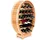 DanDiBo Ambiente Weinregal 62 x 90 x 24 cm Braun