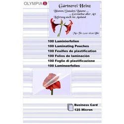 OLYMPIA - 100 - durchsichtig - Laminierfolie