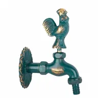 Boni-shop Auslaufventil Wasserhahn Garten, patiniert 1/2")