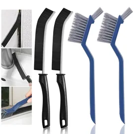 koosreel Fugenbürste 4-teilig Schwarz