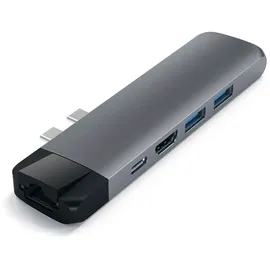 Satechi USB-C Pro Hub Multi-Port Adapter 4K HDMI & Ethernet Space Grau