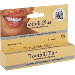 Toothfil - Plus Temporäre Zahnfüllung 3 St Kapseln