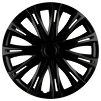 HP Autozubehör Radkappen R16 Schwarz 4 St.