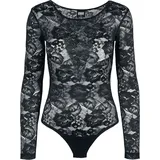 URBAN CLASSICS Long Sleeve Lace Suit Körper Black S