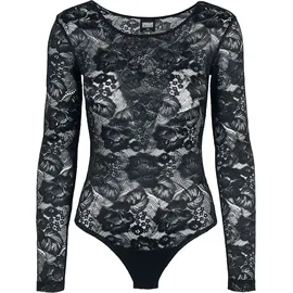 URBAN CLASSICS Long Sleeve Lace Suit Körper Black S