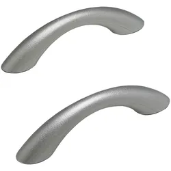 Badewannengriff OTTOFOND "Griff", silber (silberfarben), B:3,5cm L:24cm, Metall, Haltegriffe, für die Badewanne »Atlanta«