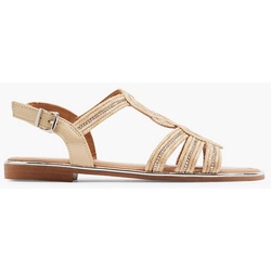 Sandale - Damen - beige