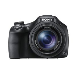 SONY 20,4 MP Bridge Kamera 50xopt./200xdig. Zoom WiFi, NFC, GPS inkl. 16GB Karte DSC-HX400V