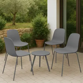 CLP 4er Sitzgruppe Berdin dunkelgrau