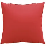 vidaXL Sofakissen 4 Stk. Rot 40x40 cm Stoff