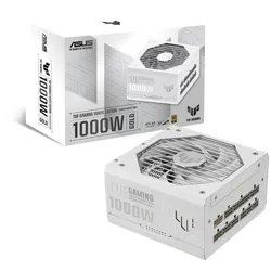 ASUS TUF Gaming 1000W Gold Gaming Netzteil White Edition, weiß (vollmodular, ATX 3.0-kompatibel)