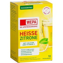 Wepa Heiße Zitrone Vitamin C Calcium Pulver 100 g