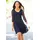 Kidsworld Jerseykleid "- Spitzenkleid", Mädchen, Gr. 128/134, N-Gr, blau (marine), Spitze, Obermaterial: 95% Polyester, 5% Elasthan.