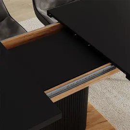 Vicco Fenaro 120 x 77,4 x 80 cm Schwarz/Eiche