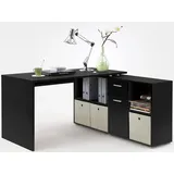 FMD »Lex, Schreibtisch / Sideboard,«, variabel montierbar, Breite 136 205 cm, Made in Germany