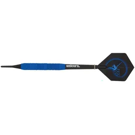 Unicorn Information System Core Plus Rubberised Blue Brass Soft Darts 16 g
