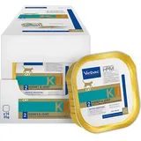Virbac Hpm Kidney & Joint Wet Kj 285g Katzenleckerli 14 Einheiten - White - One Size